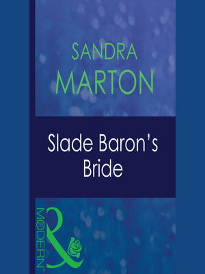 cover image of Slade Baron's Bride